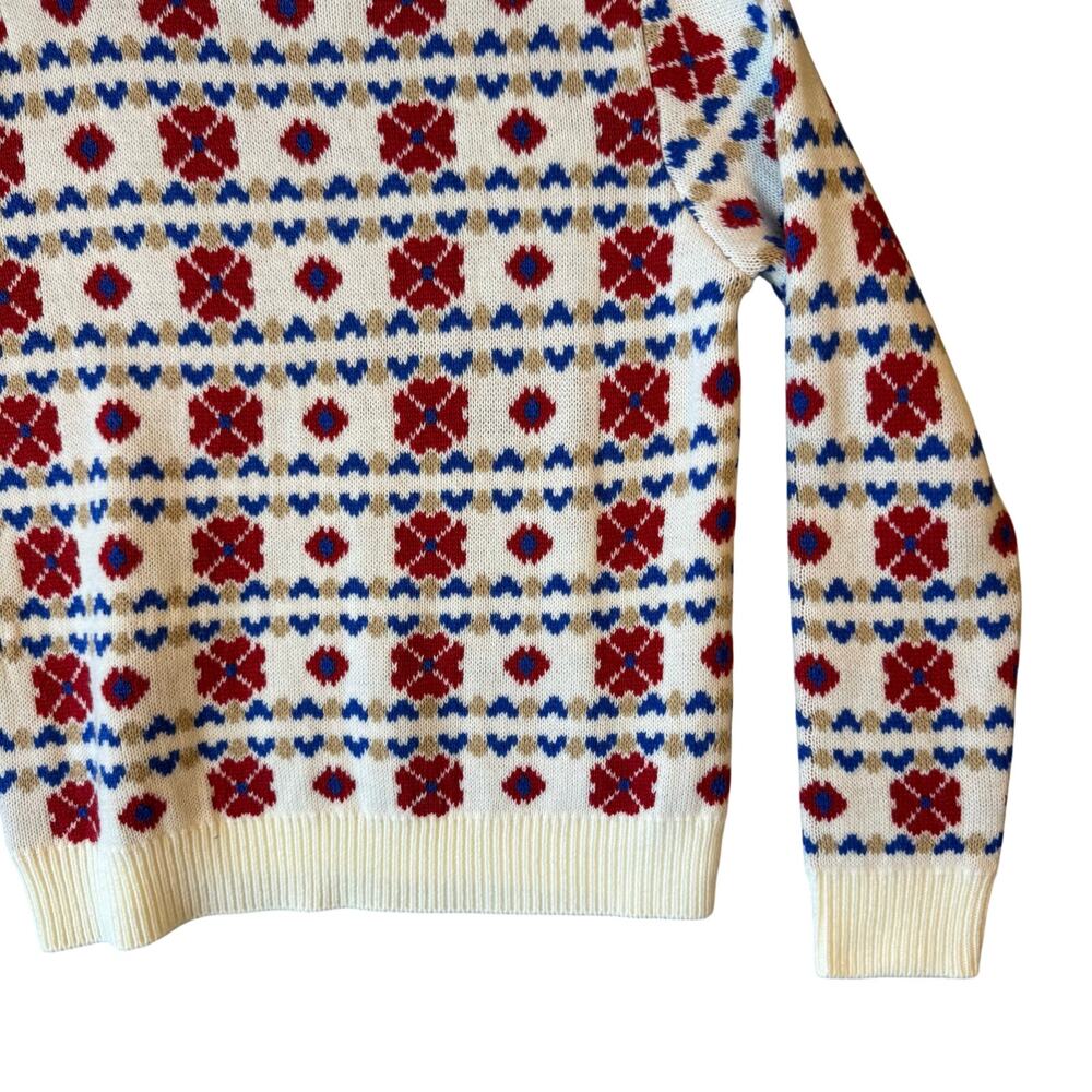 Brixton Alta Fair‎ Isle Sweater Nordic Jacquard Cabincore Women’s - Medium - Picture 5 of 10